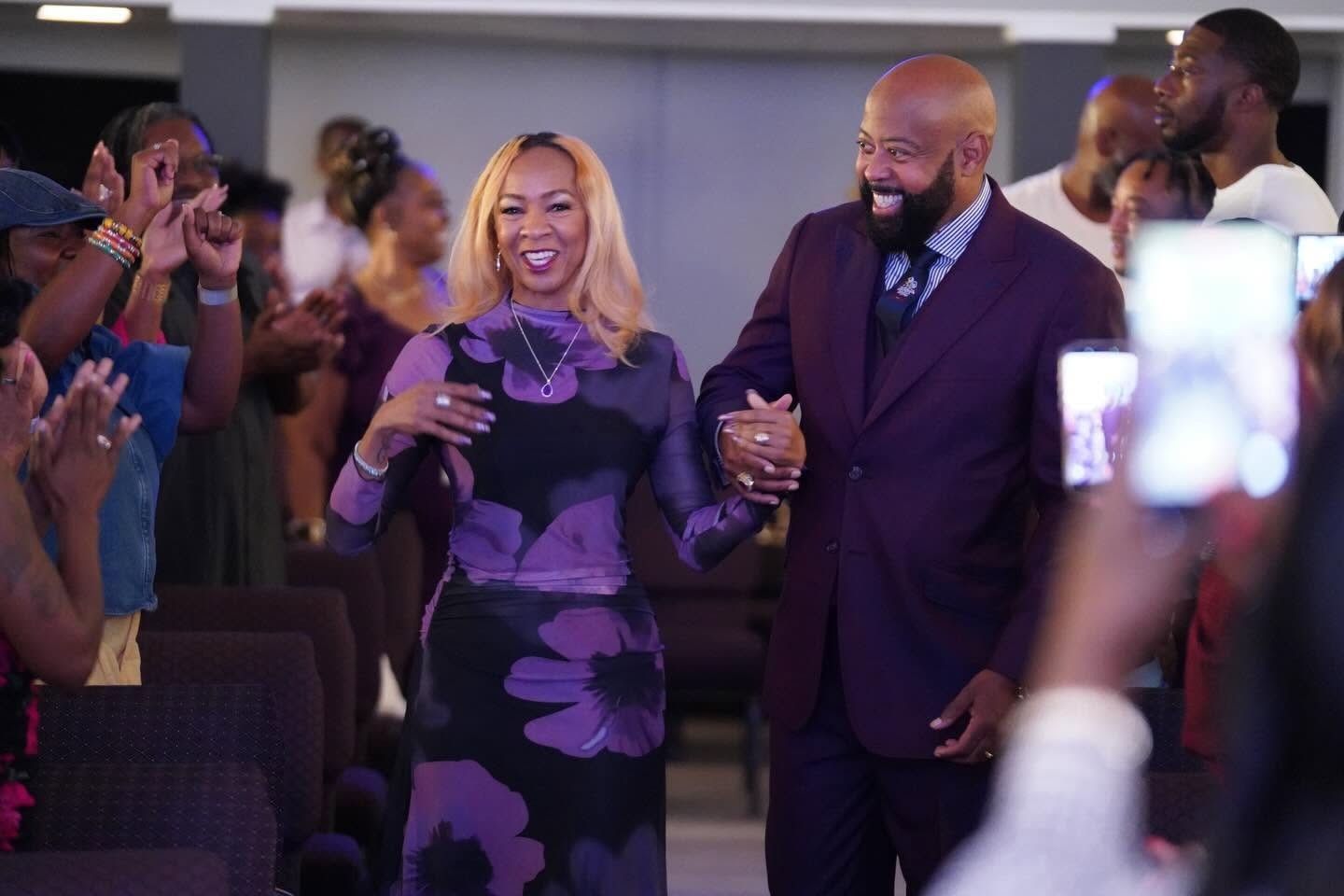 Bishop Dr. Richard Leaphart-Mack and Executive Pastor Synetra Leaphart-Mack