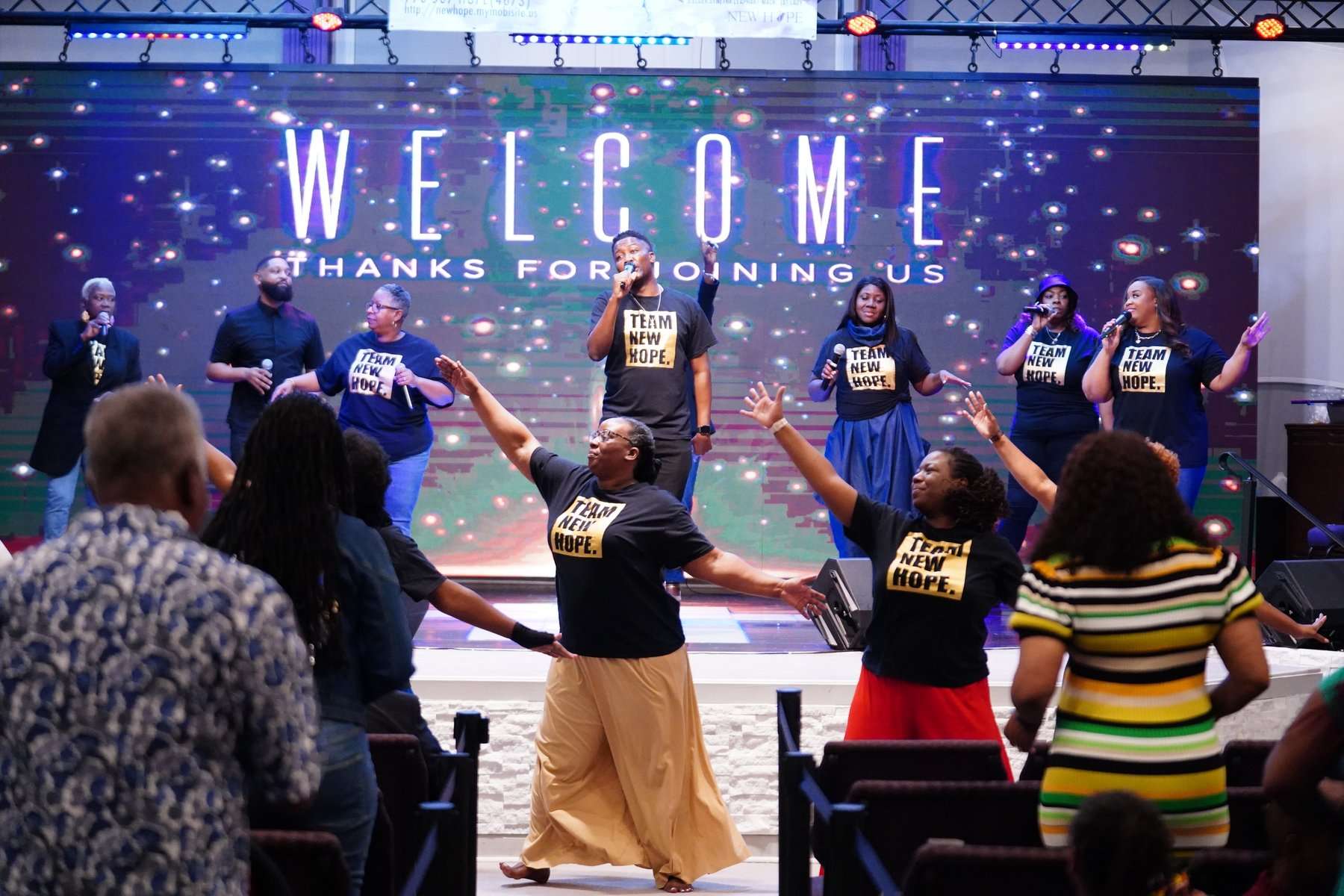Event and worship space at New Hope Cathedral